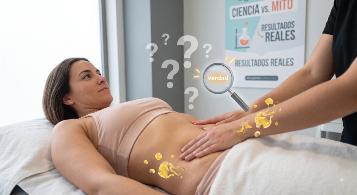 ¿El masaje reductor realmente reduce grasa? La verdad que debería conocer