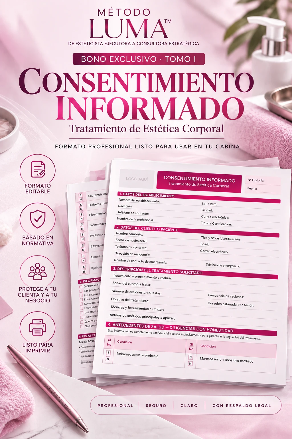 Bono Consentimiento Informado · Método LUMA™