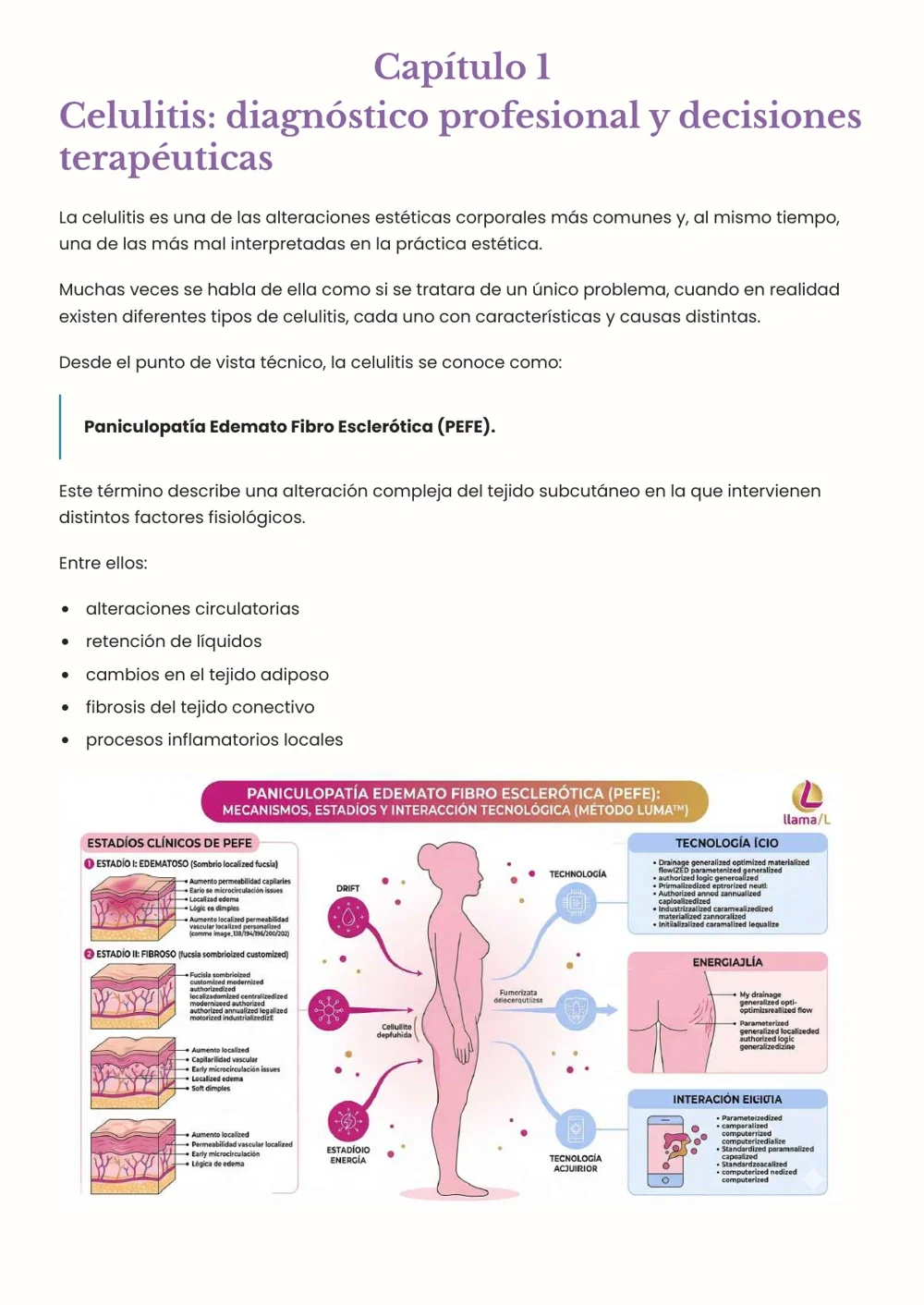 Caso de celulitis: diagnóstico y decisiones